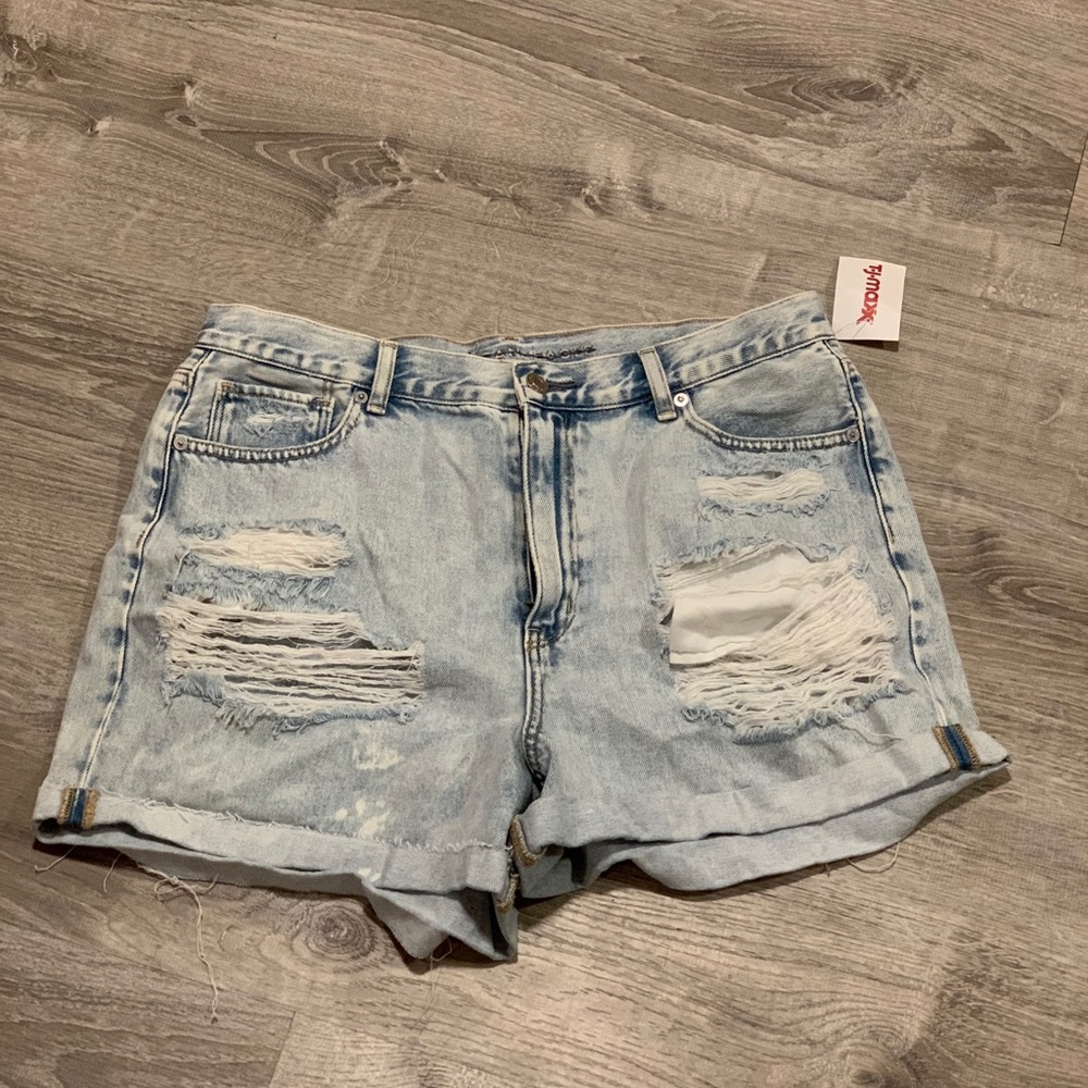 american eagle jean shorts